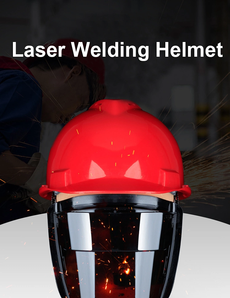 Rhk Cheap Wholesale Face Protection Welding Hood Headwear Foldable Head Mounted Safety Laser Welding Helmet